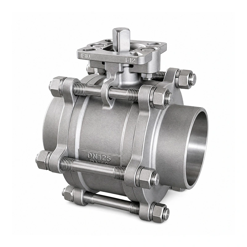 3PC Butt-welded Ends Stainless Steel Ball Valve Extended Stem 3PC Butt-welded Ends Stainless Steel Ball Valve Extended Stem