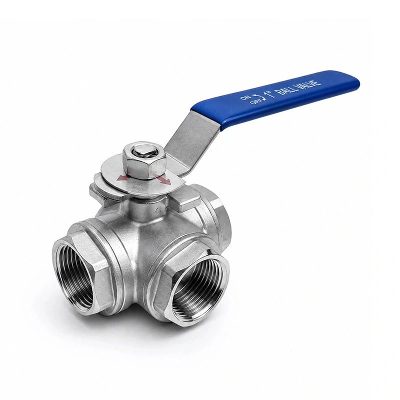 Three Way Ball Valve T Port